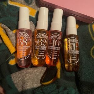 Set of 4 Sol De Janeiro Body Mist